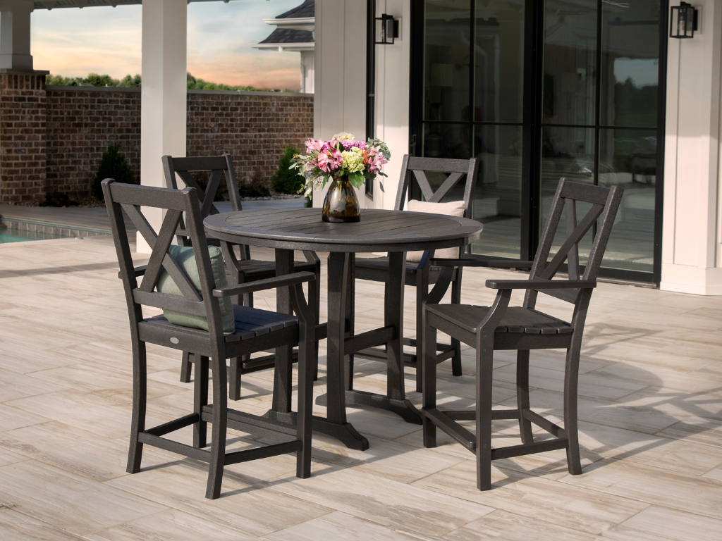 Polywood outdoor dining set sale hotsell