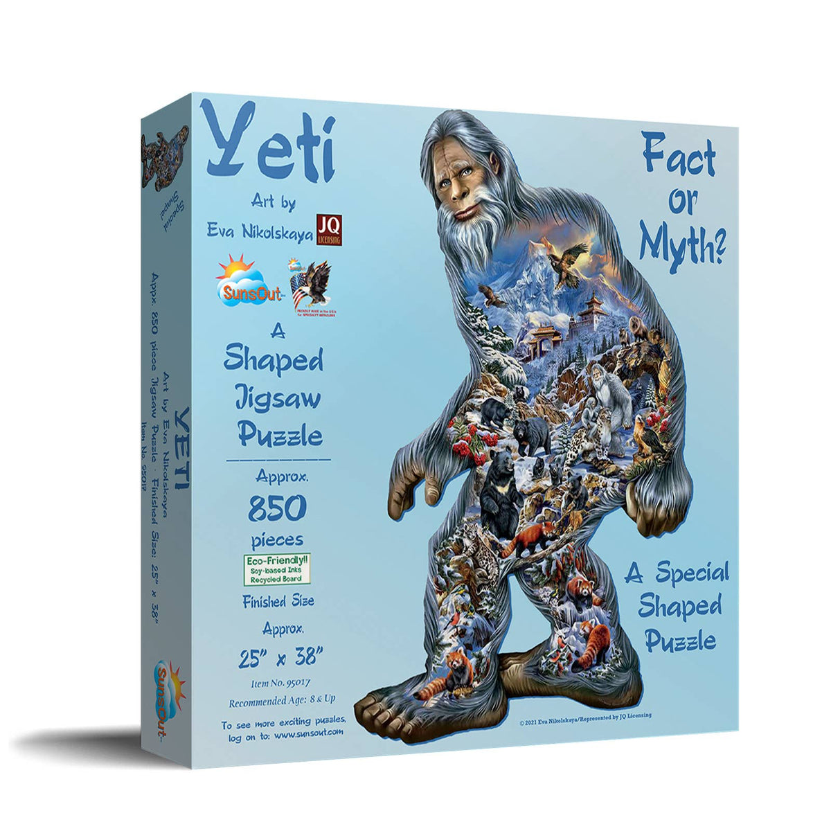 SunsOut Puzzles – Yeti Puzzle