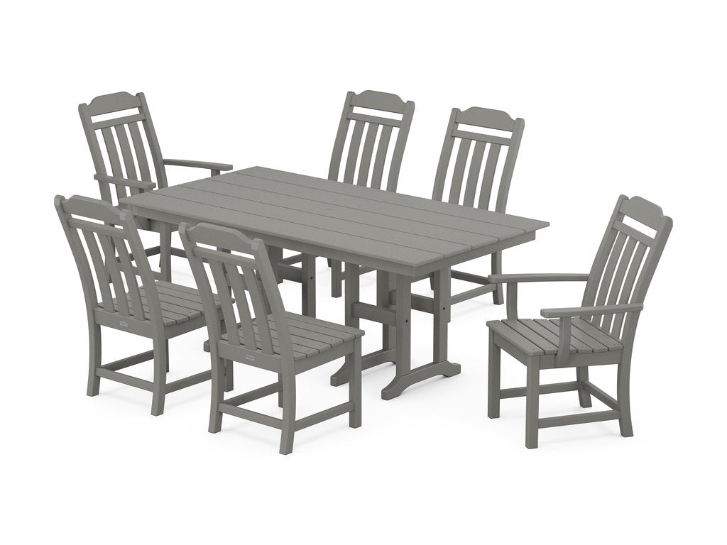 Country Living 7-Piece Farmhouse Dining Set Photo