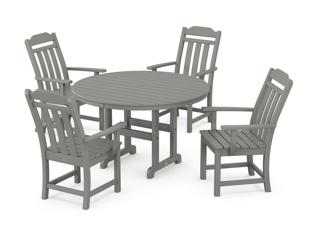 Country Living 5-Piece Round Farmhouse Dining Set Photo