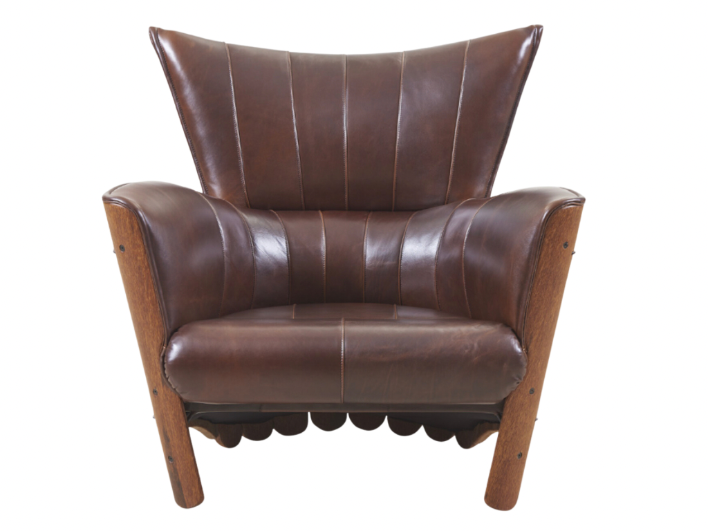 Moorea Armchair in Brompton Cocoa