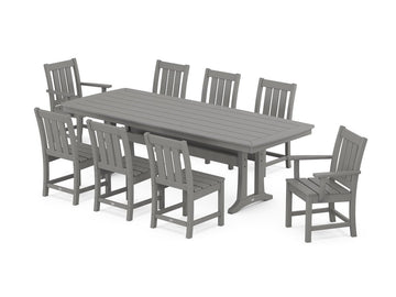 Oxford 9-Piece Dining Set with Trestle Legs Photo