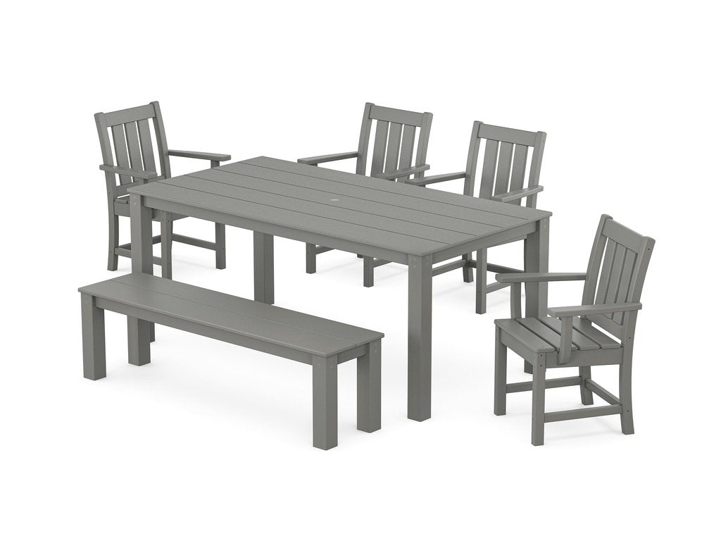 Oxford 6-Piece Parsons Dining Set with Bench Photo