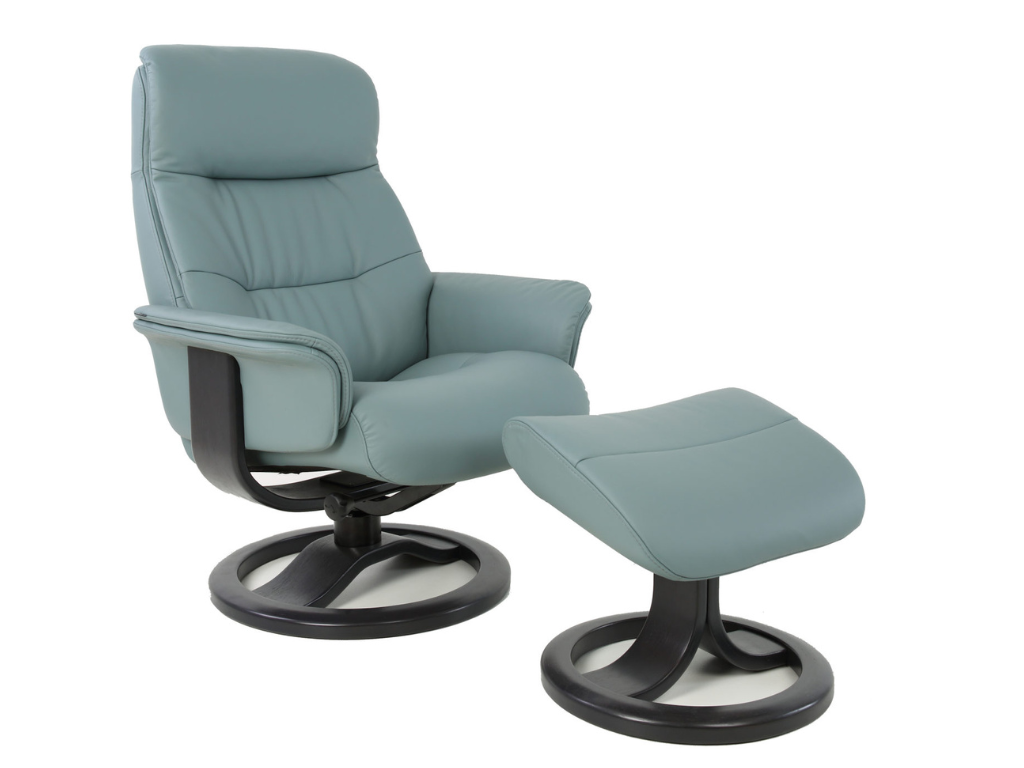 Anne R Recliner with Footstool
