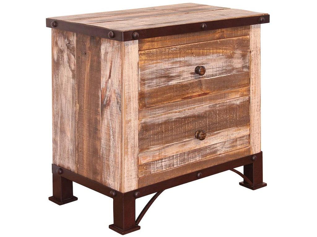 Antique Collection 2 Drawer Nightstand