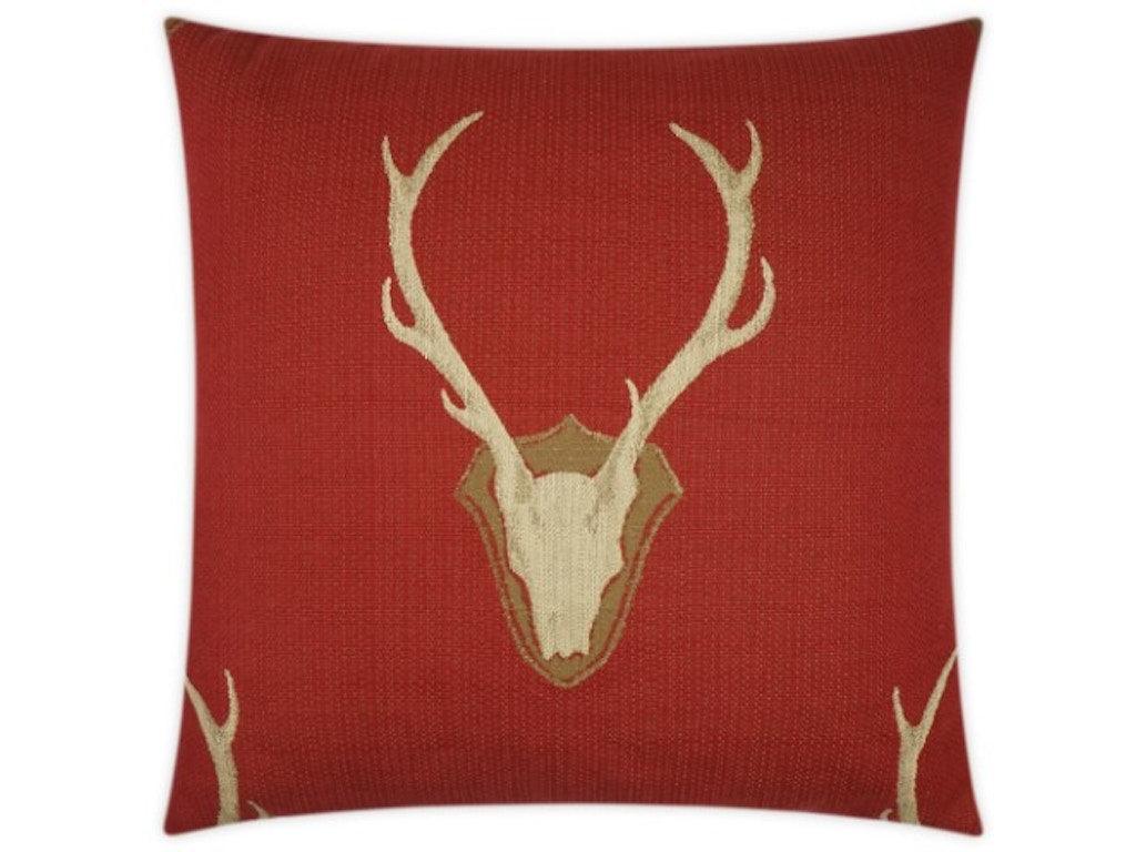 Uncle Buck Pillow - Red 24