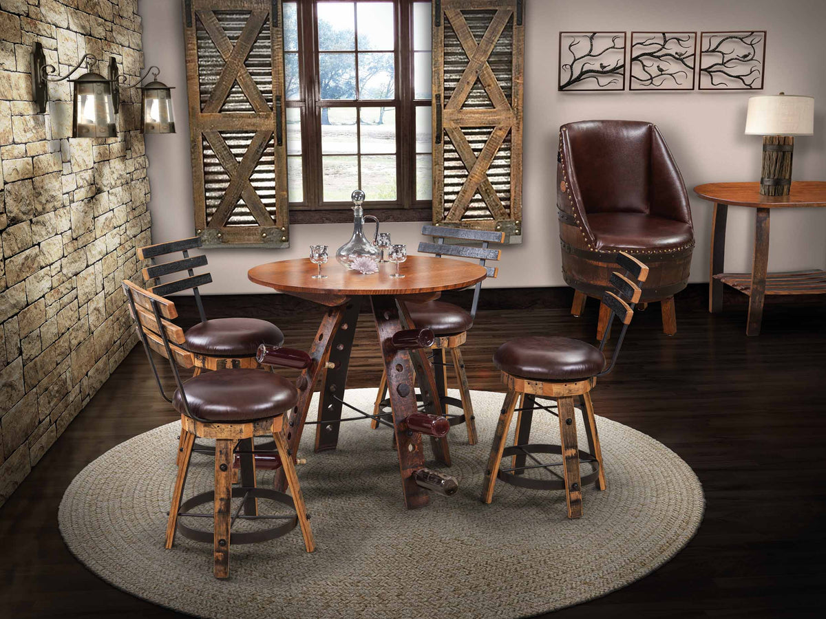 Rustic Barrel Designs | Unique Lodge Accent Furniture