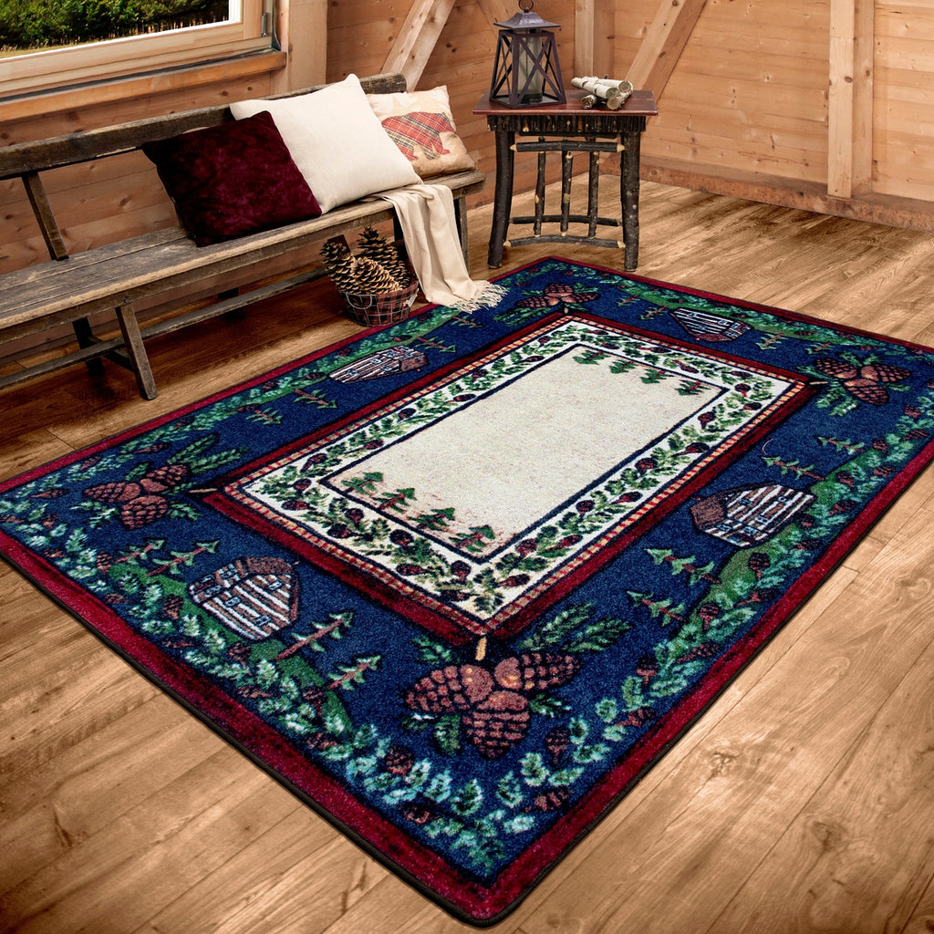 Cabin in the Pines | Crackle Rug