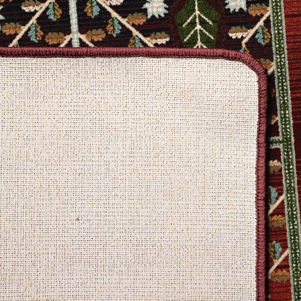 Flourish Forest | Garnet Rug