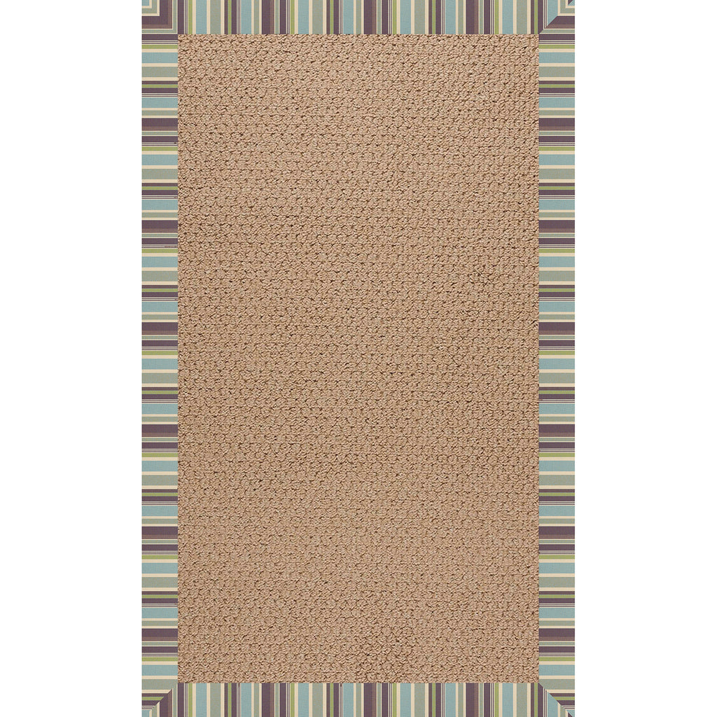 Zoe-Raffia Blue Stripe - Retreat Home Furniture