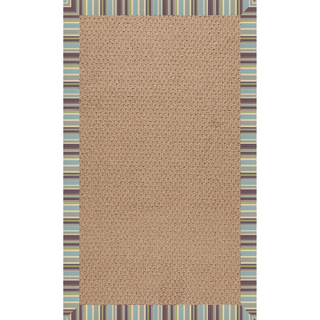 Zoe-Raffia Blue Stripe - Retreat Home Furniture