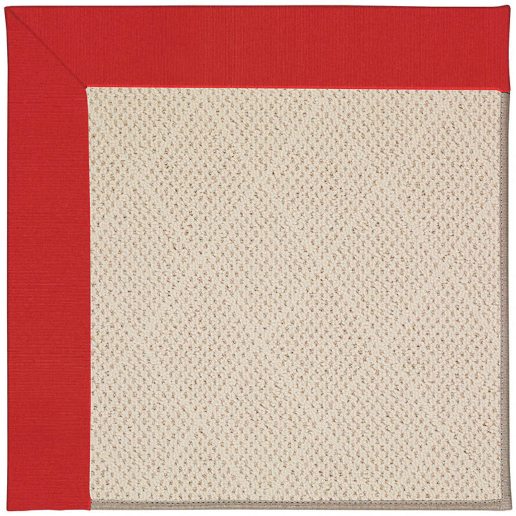 Zoe-White Wicker Red