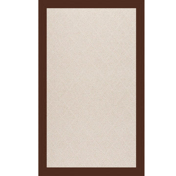 Zoe-White Wicker Brown