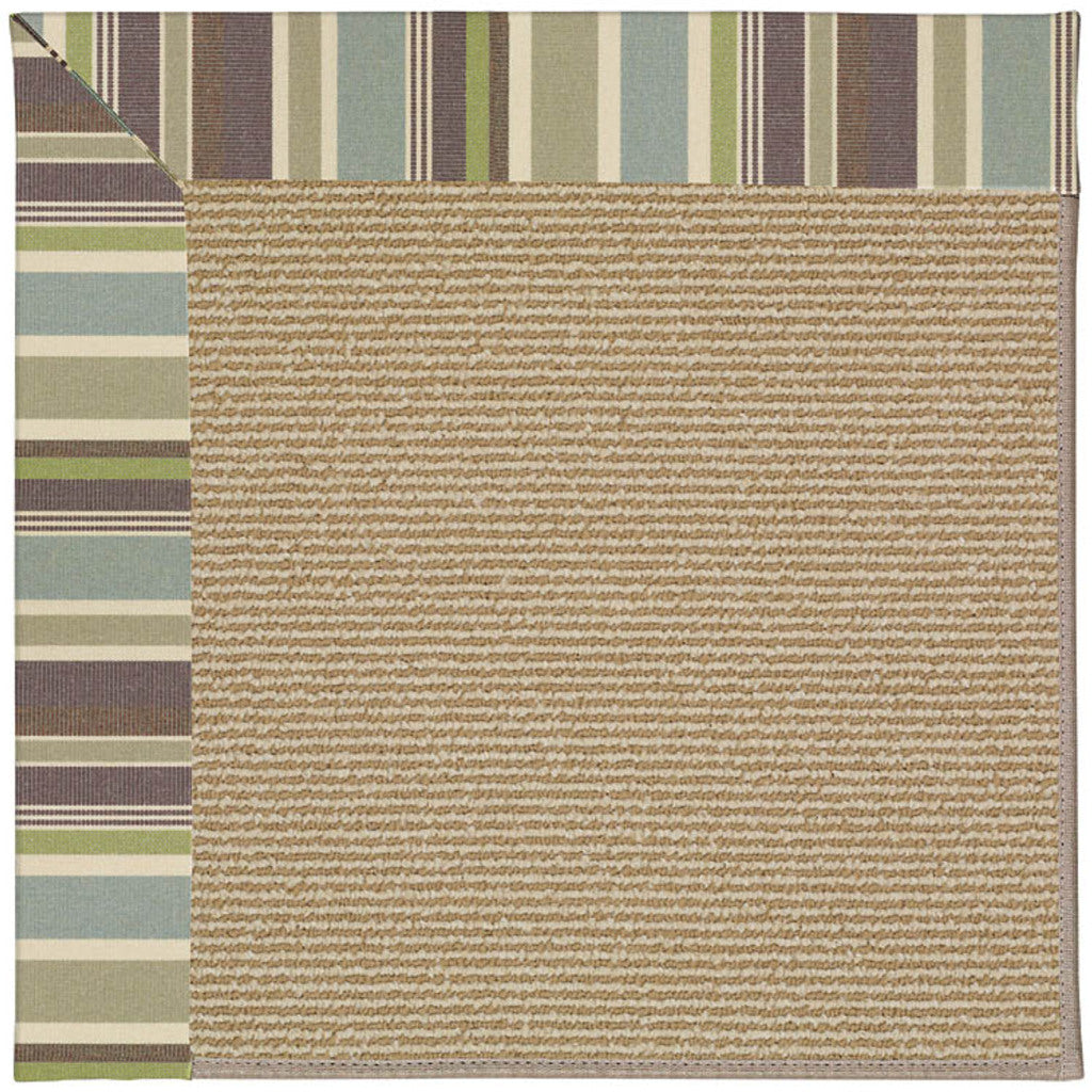 Zoe-Sisal Blue Stripe