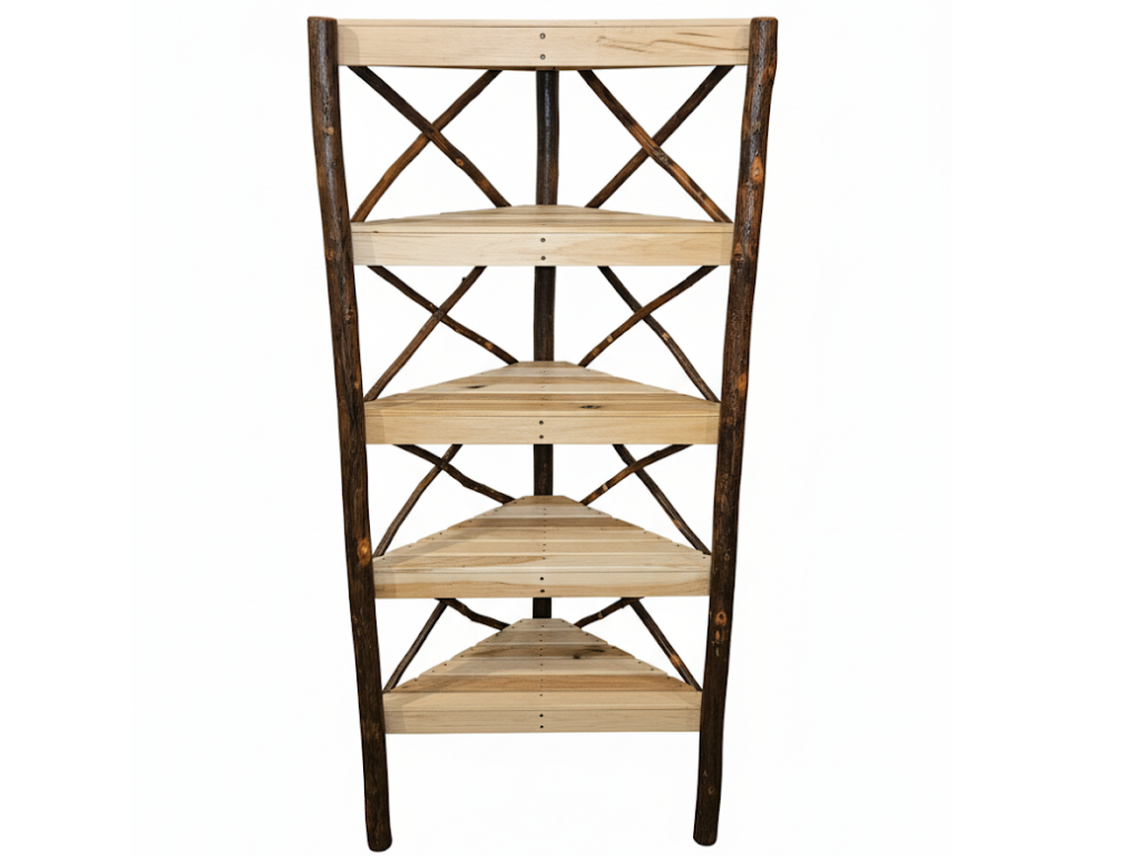 Hickory Corner Shelf 5 Retreat Home Furniture