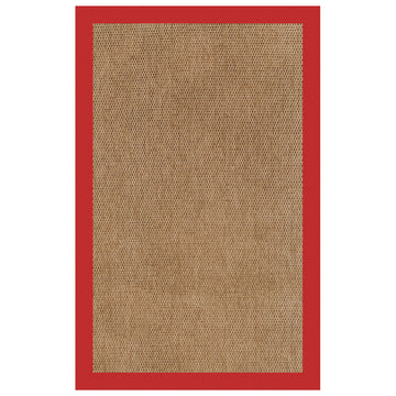 Zelda-Basketweave Red - Retreat Home Furniture