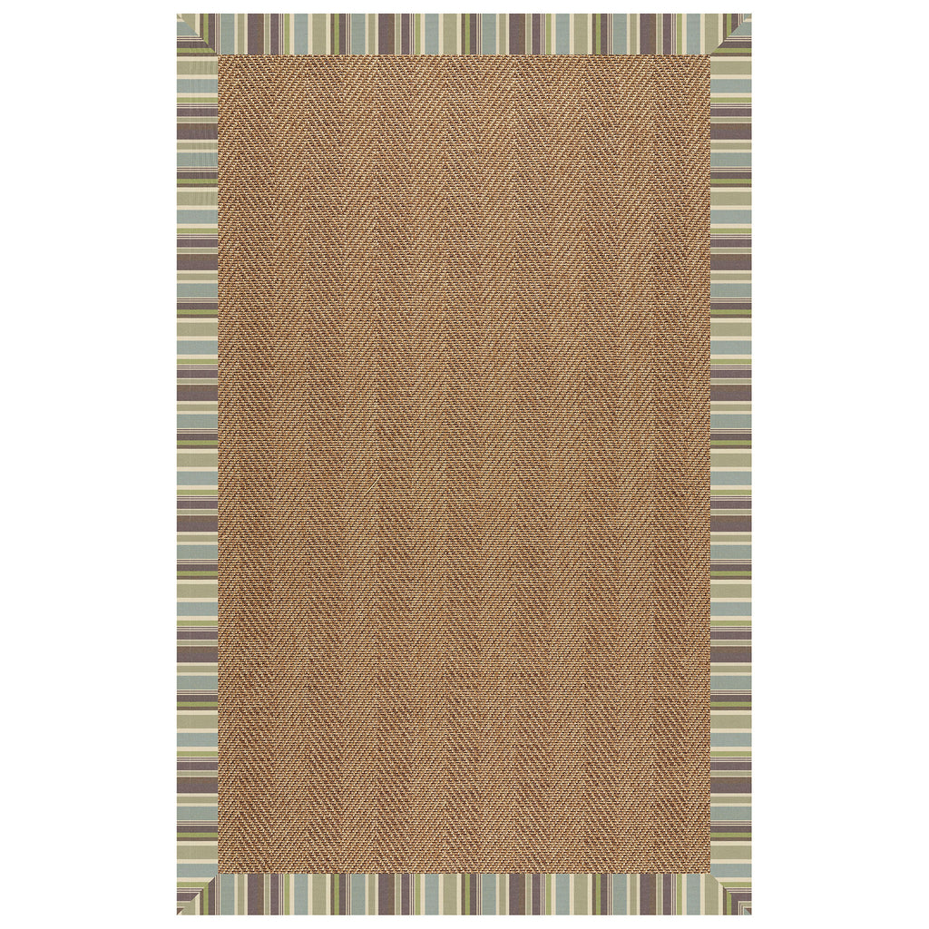 Zelda-Herringbone Blue Stripe - Retreat Home Furniture