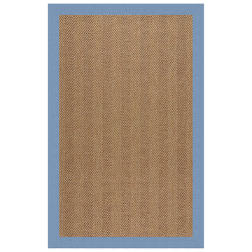 Zelda-Herringbone Medium Blue - Retreat Home Furniture