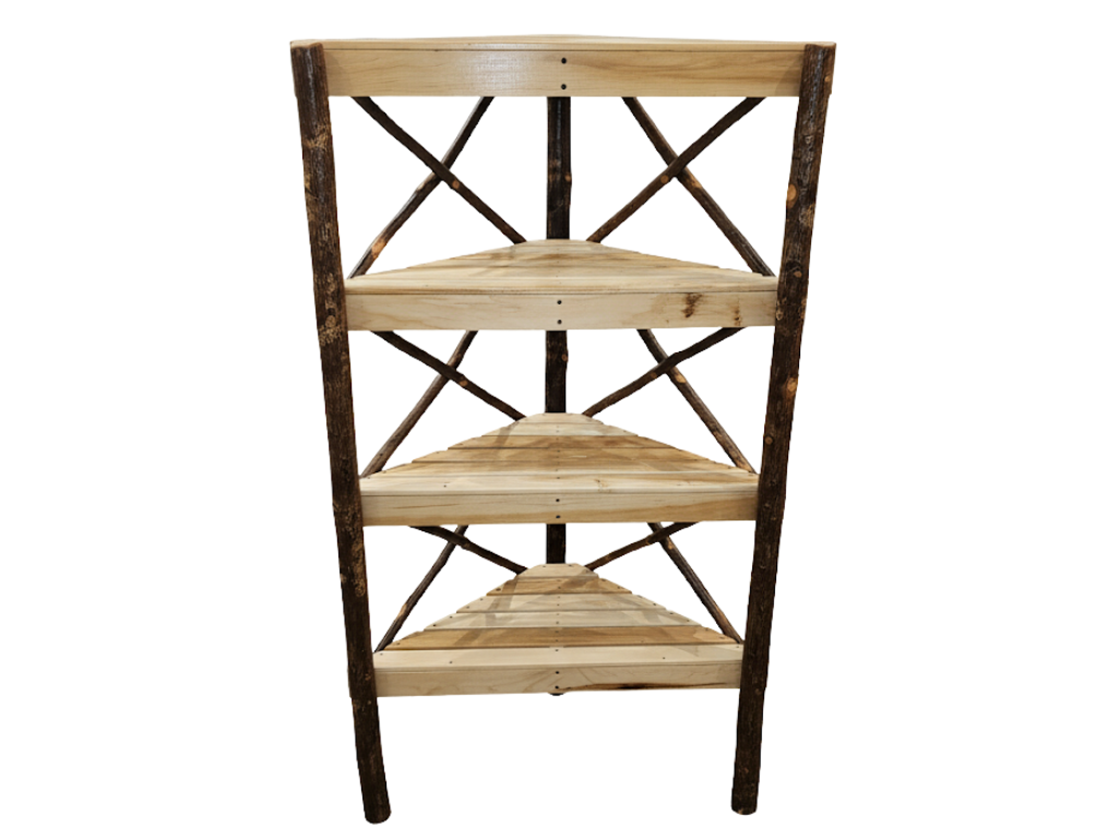 Hickory Corner Shelf 4 Retreat Home Furniture