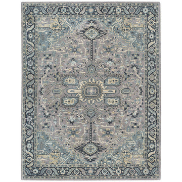 Smyrna-Serapi Silver Azul - Retreat Home Furniture