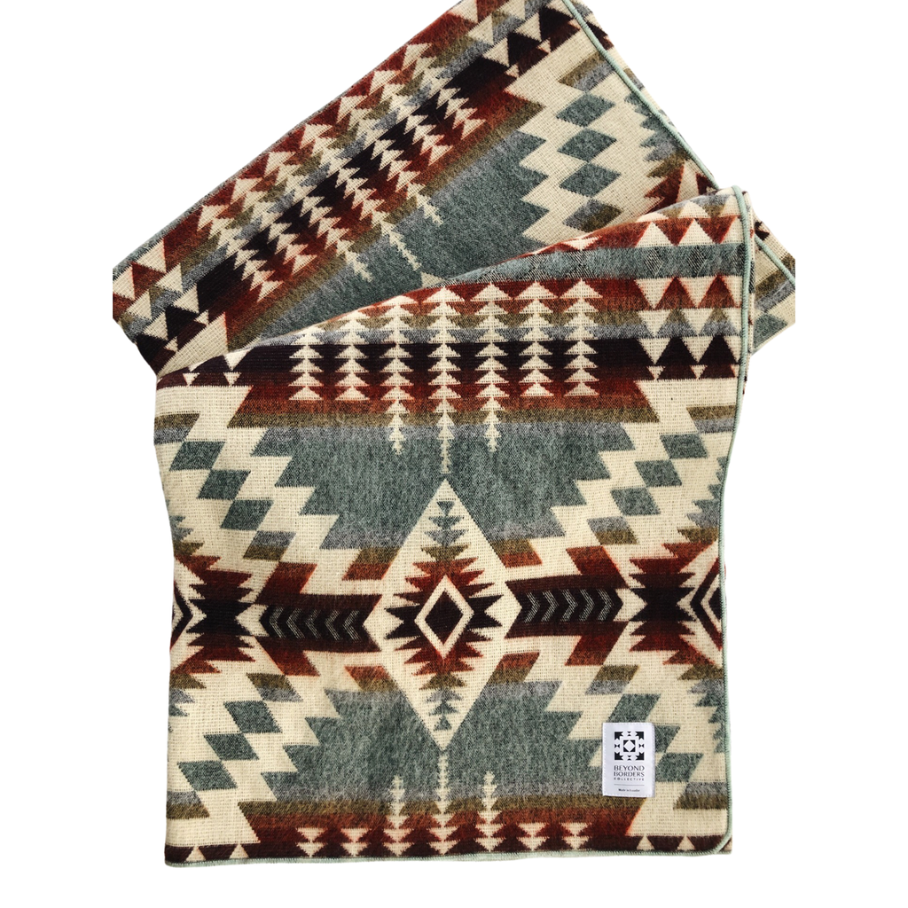 Secoya Throw Blanket - Mint - Retreat Home Furniture