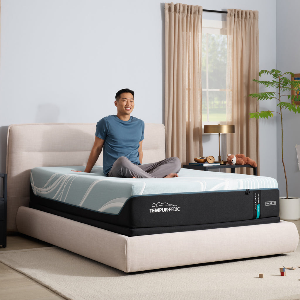 LuxeAdapt Medium Hybrid Mattress - Retreat Home Furniture