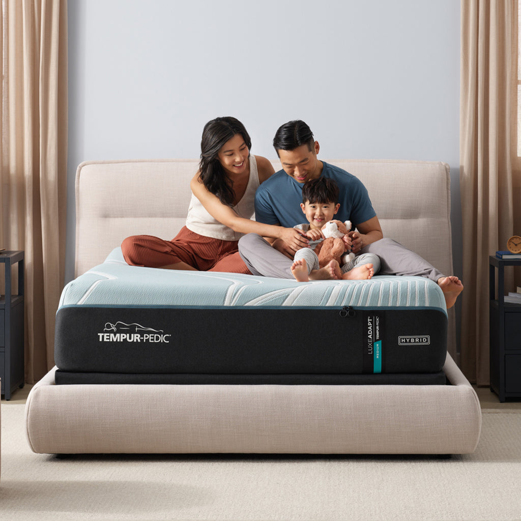 LuxeAdapt Medium Hybrid Mattress - Retreat Home Furniture