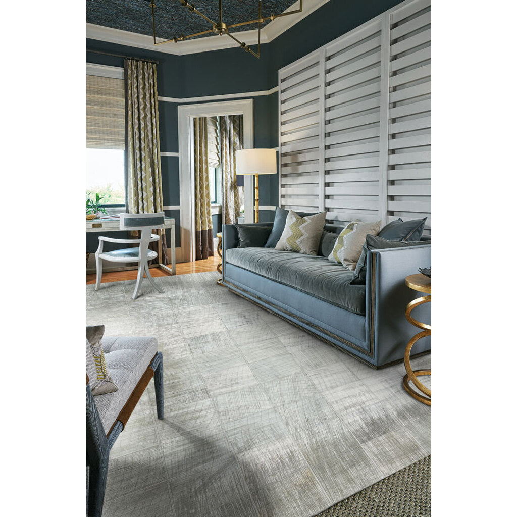 Laramie-Brushed Blocks Pewter