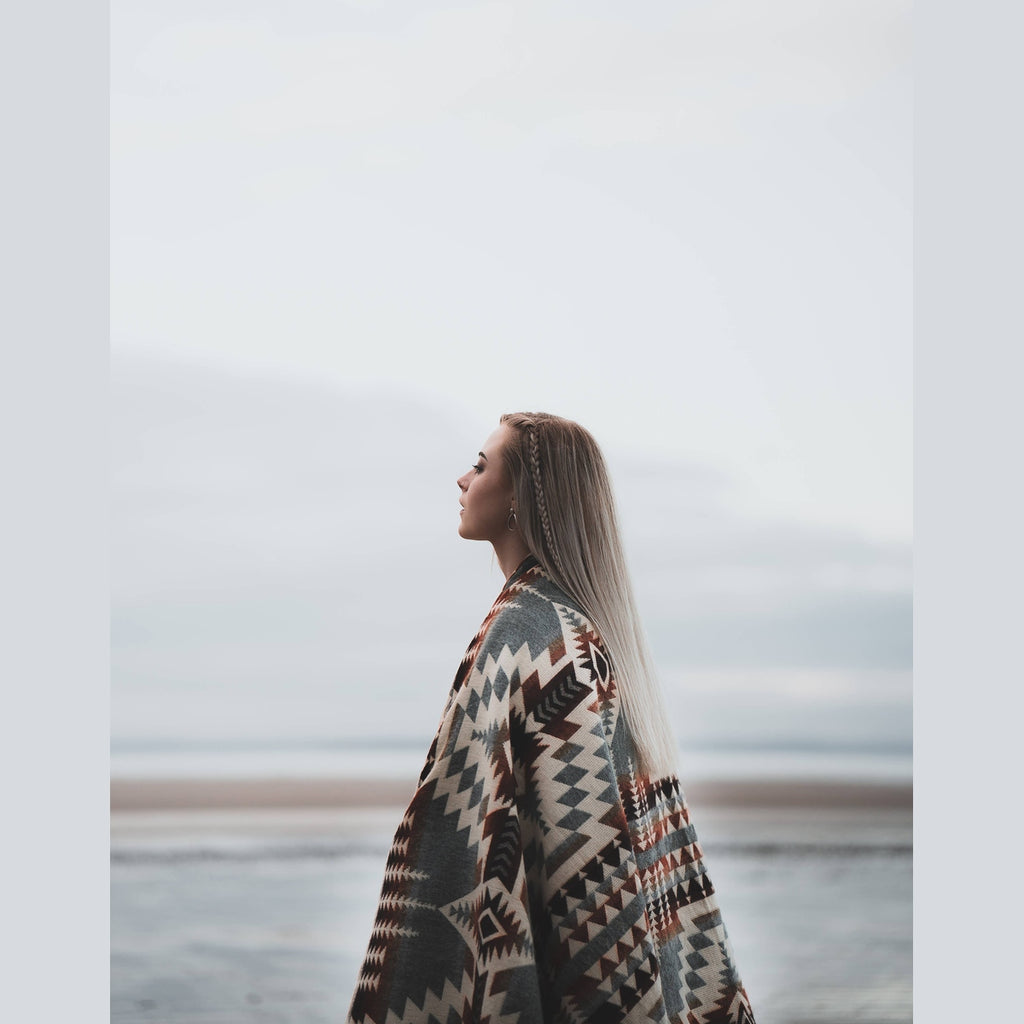 Secoya Throw Blanket - Mint - Retreat Home Furniture