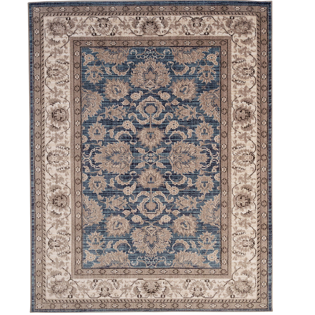 Thrace-Keshan Med. Blue - Retreat Home Furniture