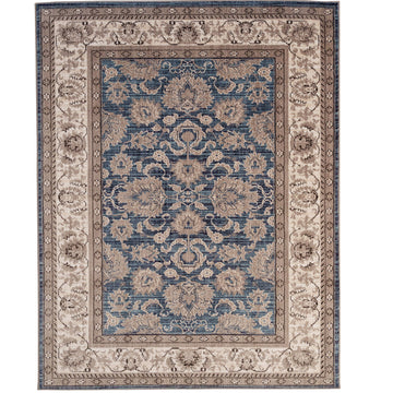 Thrace-Keshan Med. Blue - Retreat Home Furniture