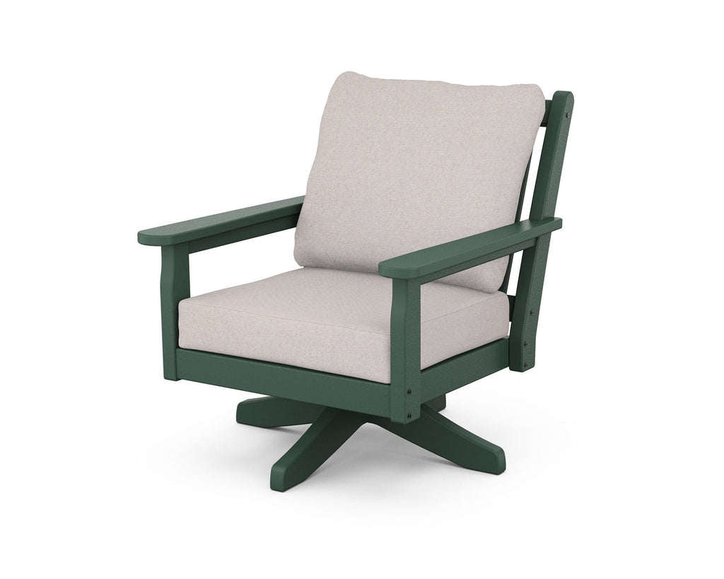 Chippendale Deep Seating Swivel Chair Retreat Home Furniture