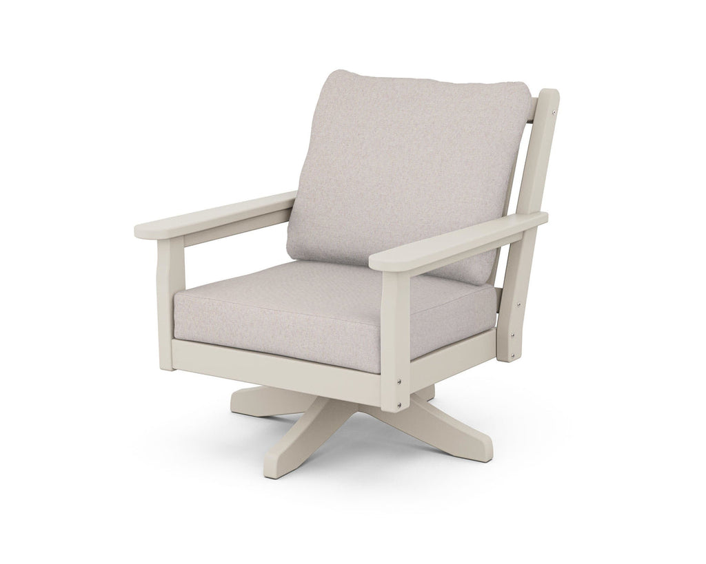 Chippendale Deep Seating Swivel Chair Retreat Home Furniture