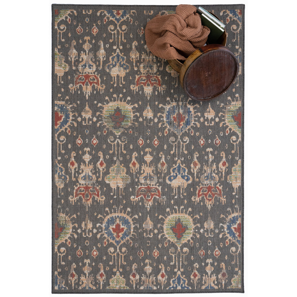 Sanibel-Ikat Dk. Brown