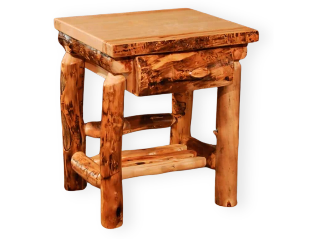 One Drawer Extreme Aspen Nightstand - Retreat Home Furniture