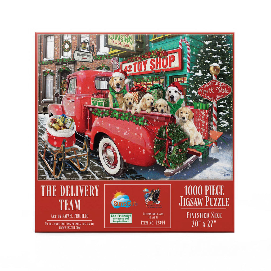The Delivery Team 1000 pc Puzzle - Retreat Home Furniture