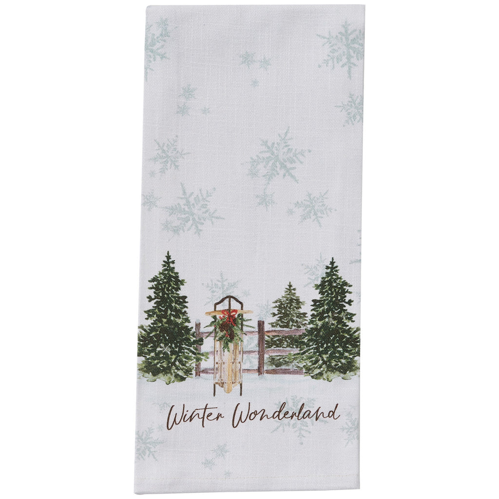 Cabin Sweet Decorative Dishtowel