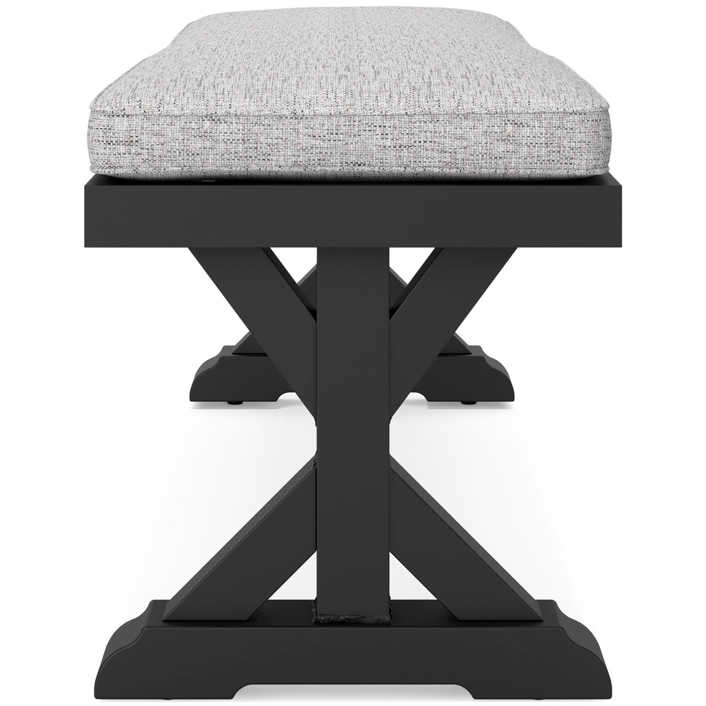 Beachcroft Outdoor Bench with Cushion - Retreat Home Furniture