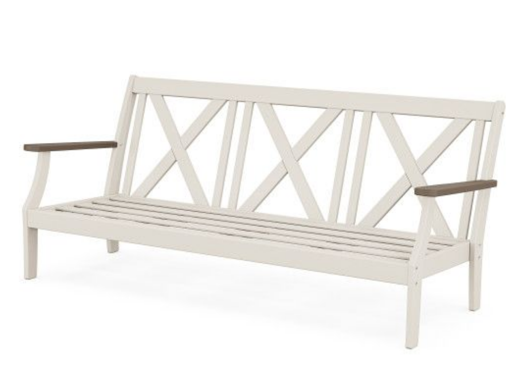 Braxton Deep Seating Sofa | Natural Finish - Retreat Home Furniture