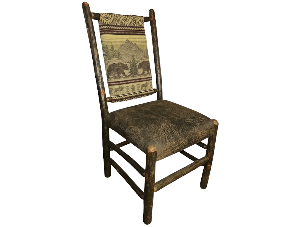 Hickory Upholstered Low Back Dining Chair Retreat Home Furniture