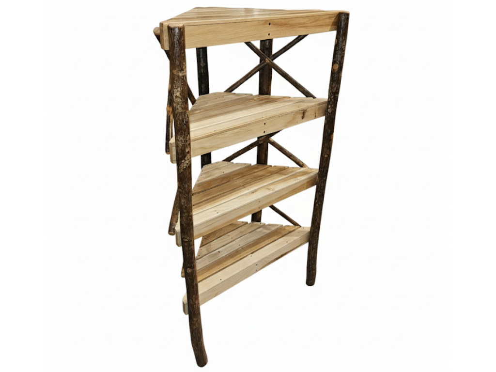 Hickory Corner Shelf 4 Retreat Home Furniture