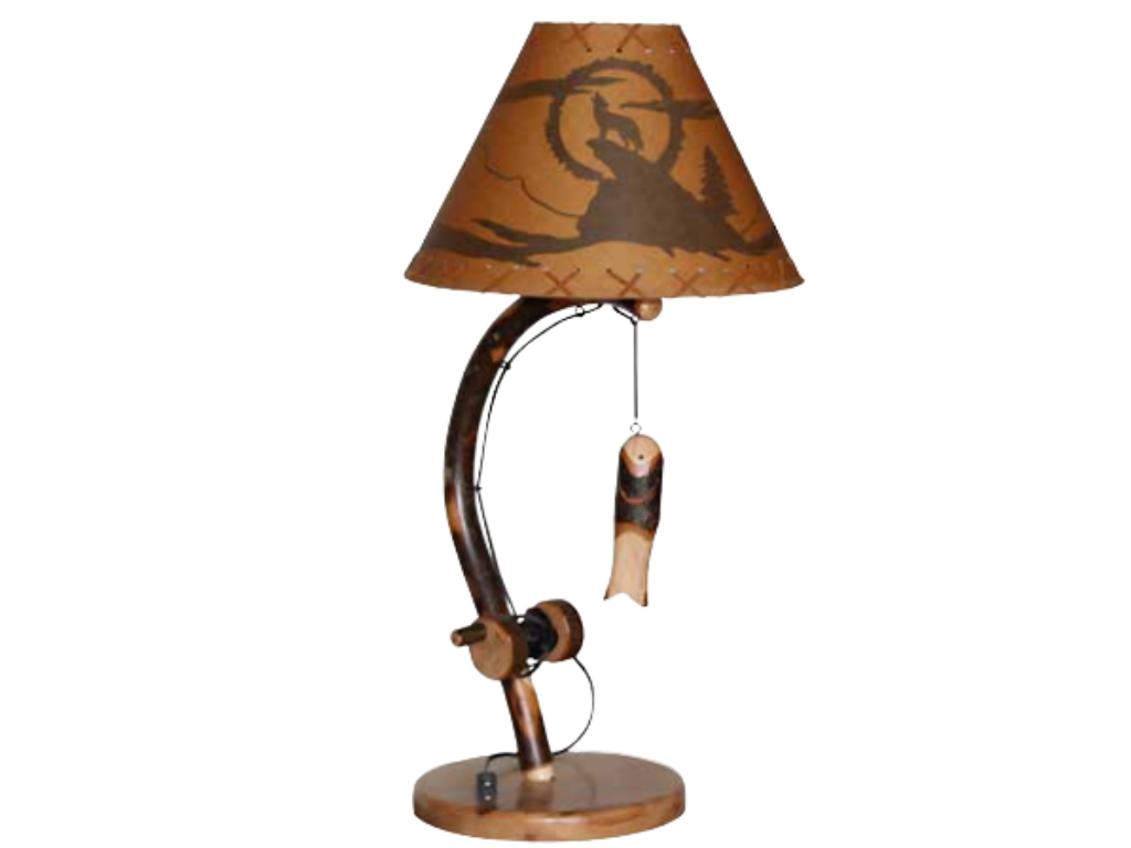Fishing Pole Design Table Lamp Retreat Home Furniture