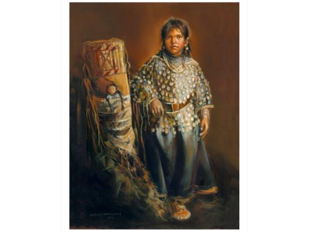 Crow Indian Girl