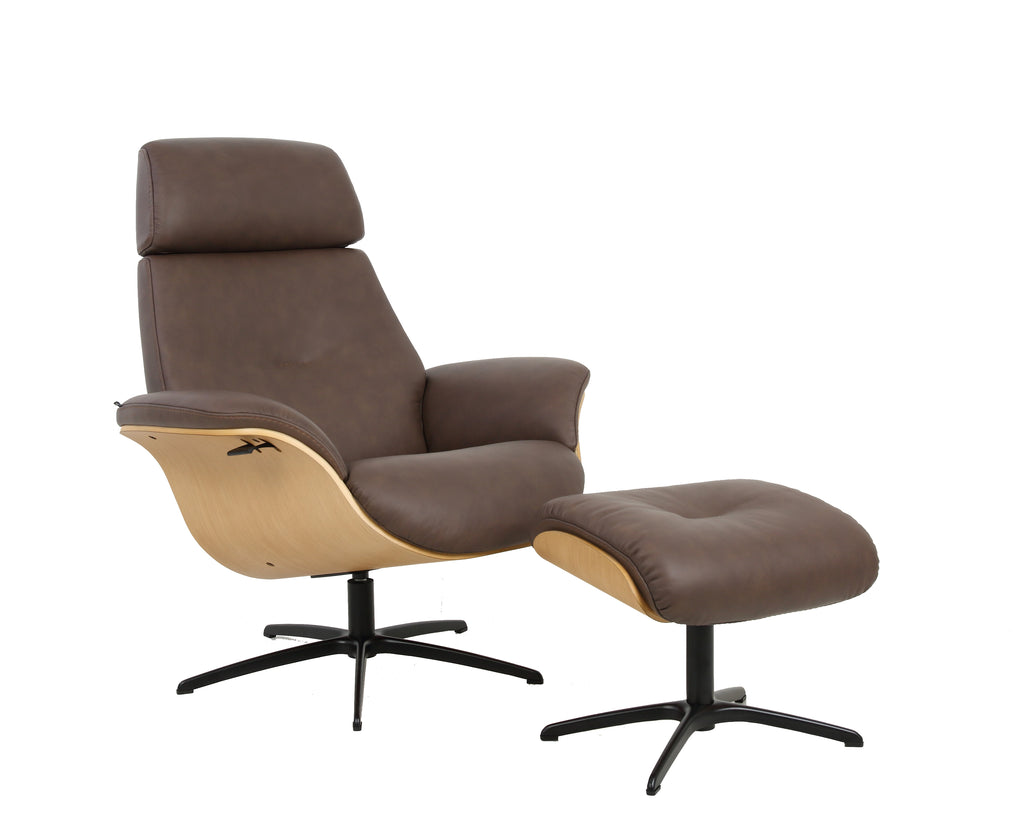 Falcon Chair and Foot Stool - Retreat Home Furniture
