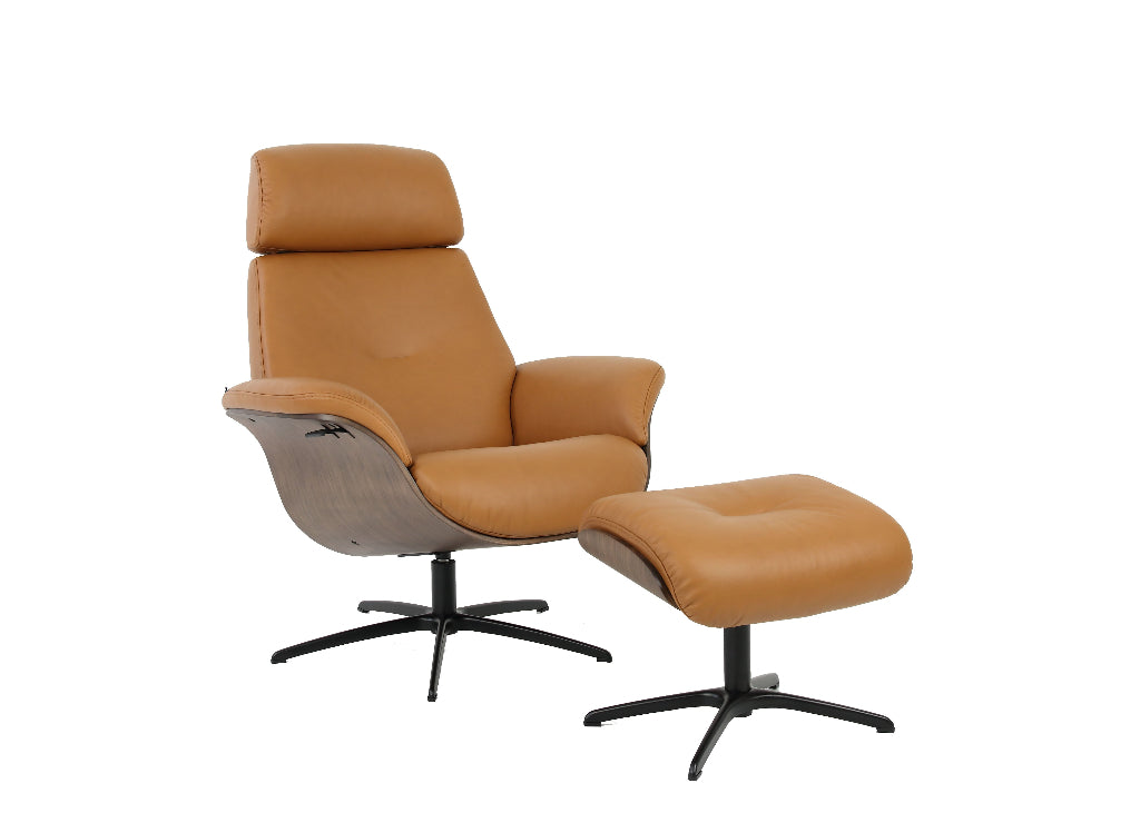 Falcon Chair and Foot Stool - Retreat Home Furniture