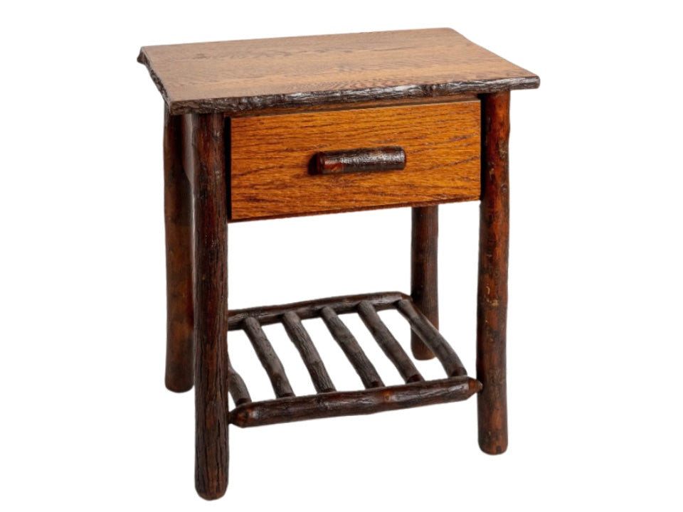 Old Hickory Tall Nightstand