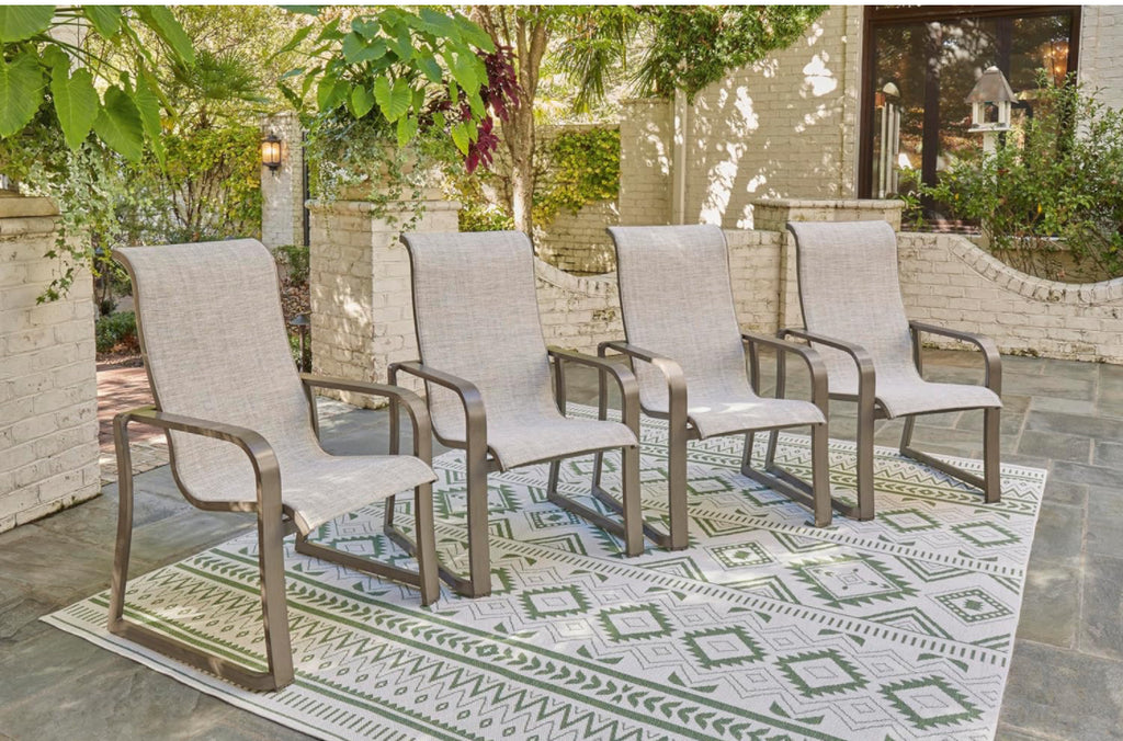 Beach Front Sling Arm Chair - Set of 4 - Retreat Home Furniture