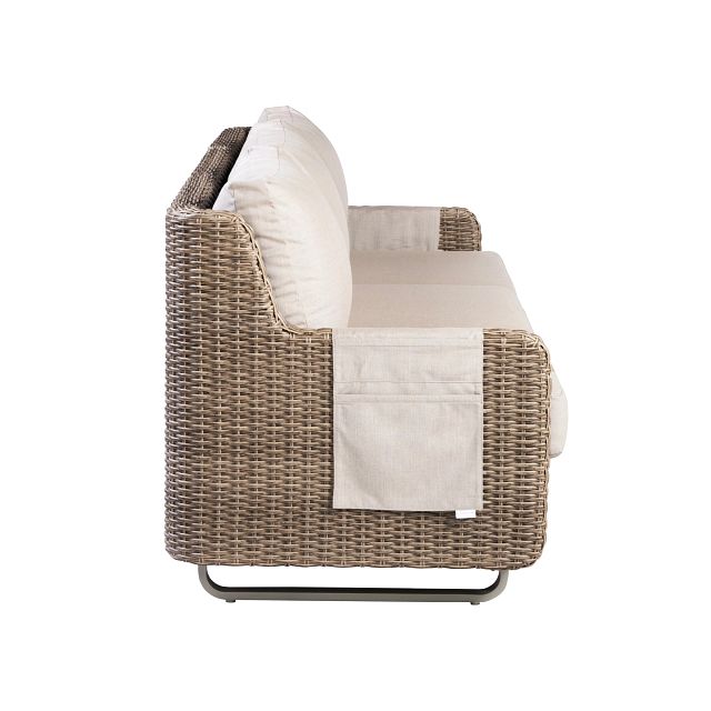 Vista Wicker Deep Seating Sofa - Retreat Home Furniture