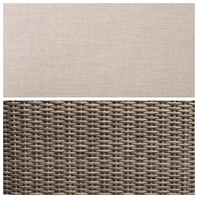 Vista Wicker Deep Seating Ottoman - Retreat Home Furniture