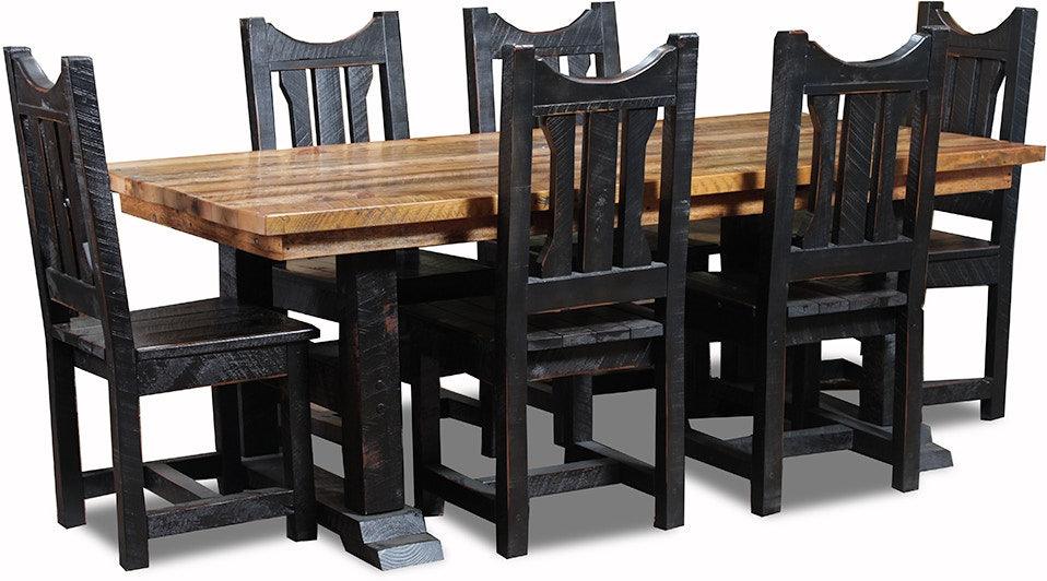 Granary Dining Table With Trestle Base - Retreat Home Furniture
